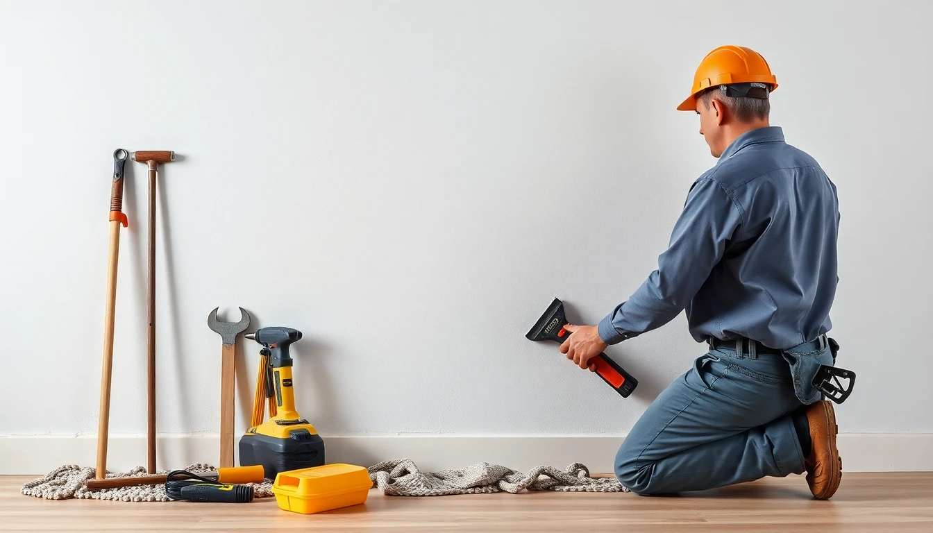Bowing Wall Repair